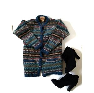 Woolrich Button Down Wool Sweater.